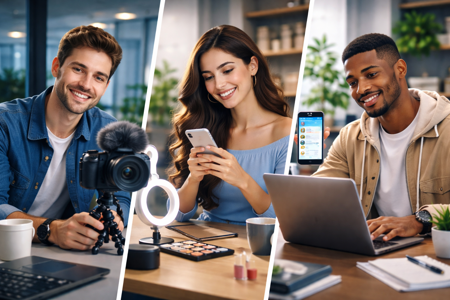 Who can apply for influencer program with active social media audience