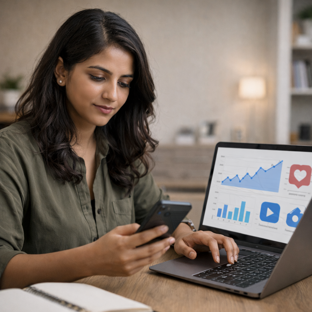 influencer applying to join a verified influencer network